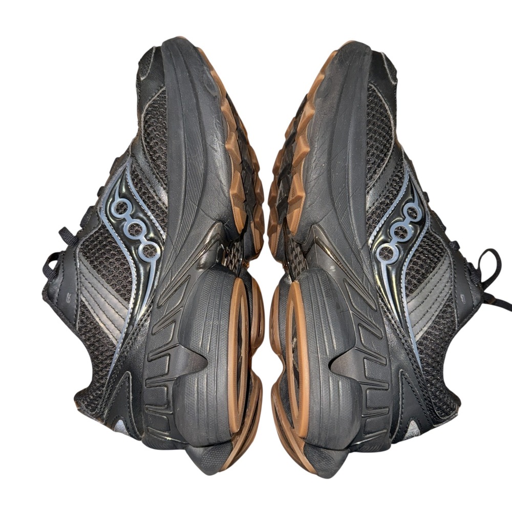 Saucony Grid NXT Triple Black Gum S70797-3 Mens 6.5 Pre-Owned Sneakers Gorpcore